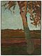 Paula Modersohn-Becker - Birke vor Herbstlandschaft, 80824-15, Van Ham Kunstauktionen