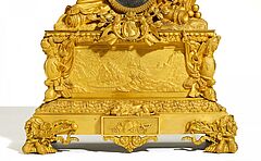 Paris - Bedeutende Pendule in Gedenken an die Ueberfuehrung Napoleon Bonapartes nach Paris, 66794-1, Van Ham Kunstauktionen