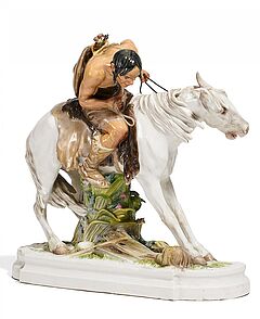 Meissen - Hunne zu Pferd, 57052-15, Van Ham Kunstauktionen