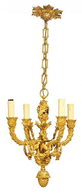 Frankreich - Kleiner Deckenleuchter Style Louis XV, 60718-24, Van Ham Kunstauktionen