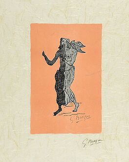Georges Braque - Personnages sur fond rose, 64471-1, Van Ham Kunstauktionen