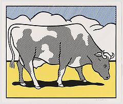 Roy Lichtenstein - Cow Triptych Cow Going Abstract, 75048-1, Van Ham Kunstauktionen