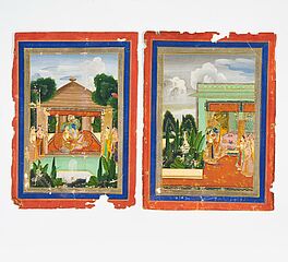 Acht Malereien mit Gottheiten, 65623-4, Van Ham Kunstauktionen