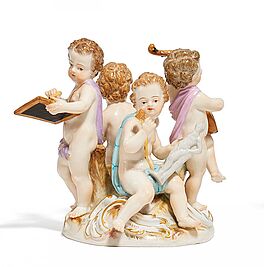 Meissen - Allegorie Die schoenen Kuenste, 62435-1, Van Ham Kunstauktionen