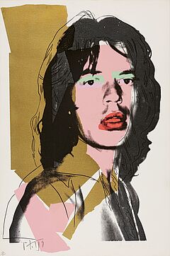 Andy Warhol - Mick Jagger, 81470-1, Van Ham Kunstauktionen