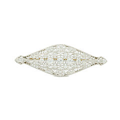 Diamant-Brosche, 81947-13, Van Ham Kunstauktionen