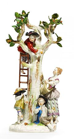 Meissen - Gruppe Die Apfelernte, 58255-3, Van Ham Kunstauktionen