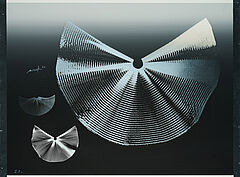 Heinz Mack - Silberfluegel auf schwarzem Grund, 78049-29, Van Ham Kunstauktionen