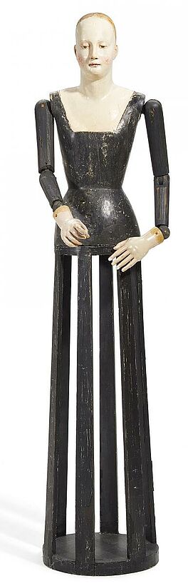 Italien - Prozessionsfigur einer Heiligen, 58011-54, Van Ham Kunstauktionen