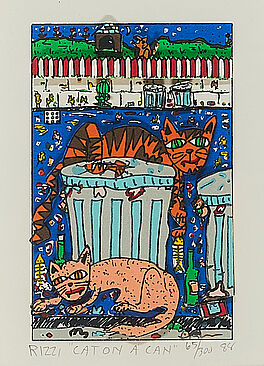 James Rizzi - Cat on a Can, 69485-15, Van Ham Kunstauktionen