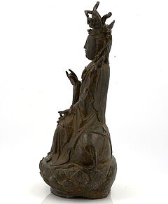 Guanyin auf Elefant, 66837-4, Van Ham Kunstauktionen