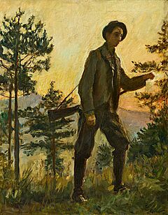 Max Slevogt - Der Jaeger - Fred Griesinger, 79354-1, Van Ham Kunstauktionen