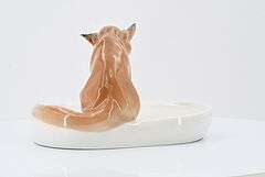 Meissen - Kleiner Fuchs auf Schale, 75074-62, Van Ham Kunstauktionen