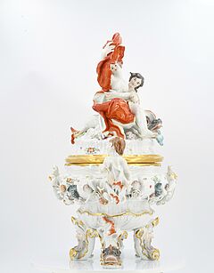 Meissen - Terrine mit Acis und Galathea aus dem Schwanenservice, 73219-1, Van Ham Kunstauktionen