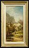 Carl Spitzweg - <br >Der Waescheplatz vor der Kleinstadt, 69346-1, Van Ham Kunstauktionen