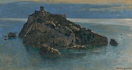 Eugen Bracht - Blaue Insel Isola di Bergeggi bei Spotorno, 81450-1, Van Ham Kunstauktionen