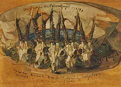 Heinrich von Zuegel - Jagdtrophaeen, 75953-18, Van Ham Kunstauktionen