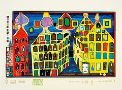 Friedensreich Hundertwasser - It hurts to wait with love if love is somewhere else, 58084-2, Van Ham Kunstauktionen