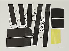 Hans Hartung - L 1973-31  Hommage a Picasso, 65670-5, Van Ham Kunstauktionen