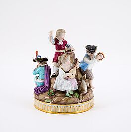 Meissen - Figurengruppe 'Fünf musizierende Kinder', 81588-19, Van Ham Kunstauktionen