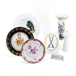 Meissen - Gruppe von 7 Objekten, 76682-24, Van Ham Kunstauktionen