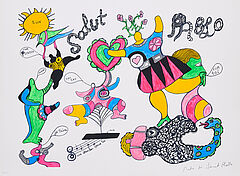 Niki de Saint Phalle - Aus Hommage a Picasso, 73743-71, Van Ham Kunstauktionen
