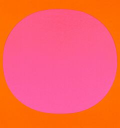 Rupprecht Geiger - Zweimal Rotleuchtrot kalt auf rot-orange, 61067-1, Van Ham Kunstauktionen