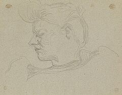 Henry van de Velde - Portrait der Maria Sethe im Profil, 69537-2, Van Ham Kunstauktionen