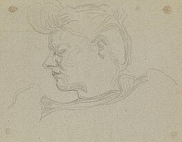 Henry van de Velde - Portrait der Maria Sethe im Profil, 69537-2, Van Ham Kunstauktionen