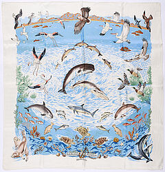 Hermes - Carre La Vie Precieuse de la Mediterranee, 73433-8, Van Ham Kunstauktionen