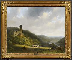 Ideale Rheinlandschaft mit Hirten, 82073-2, Van Ham Kunstauktionen