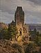 Carl Theodor Reiffenstein - Weite Landschaft mit idealer rheinischer Burg, 69463-1, Van Ham Kunstauktionen
