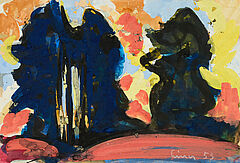 Carl Walter Liner - Baeume, 80374-315, Van Ham Kunstauktionen