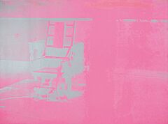 Andy Warhol - Electric Chair, 58739-2, Van Ham Kunstauktionen