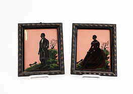 Deutschland - Zwei Hinterglasgemaelde, 75502-17, Van Ham Kunstauktionen