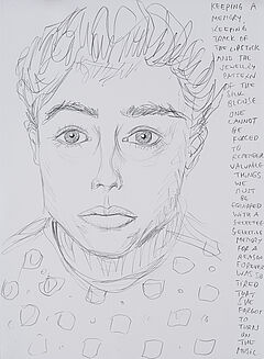 Elke Krystufek - Selbstportraet, 300001-2586, Van Ham Kunstauktionen