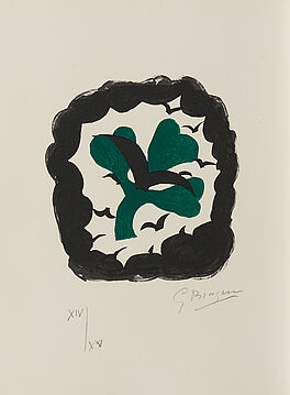 Georges Braque - Le Trefle Aus Lettera Amorosa, 70001-63, Van Ham Kunstauktionen