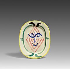 Pablo Picasso Ceramics - Fauns Head, 80714-2, Van Ham Kunstauktionen