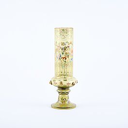 Wohl Böhmen - Historismus-Pokal mit reicher Emailmalerei, 81690-5, Van Ham Kunstauktionen