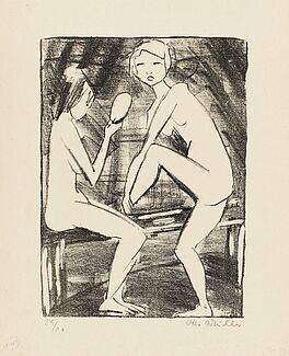 Otto Mueller - Zwei Maedchen mit Handspiegel 2, 59161-1, Van Ham Kunstauktionen
