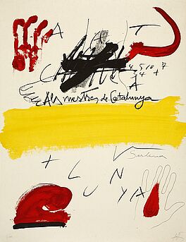 Antoni Tapies - Auktion 311 Los 903, 48979-4, Van Ham Kunstauktionen