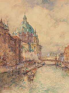Edward Harrison Compton - 14 Aquarelle mit Stadtansichten, 76858-24, Van Ham Kunstauktionen