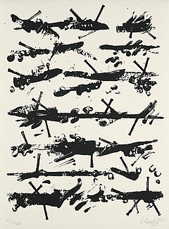 Guenther Uecker - Ohne Titel, 81430-34, Van Ham Kunstauktionen