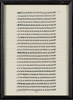 Hanne Darboven - Der Sand, 81209-17, Van Ham Kunstauktionen