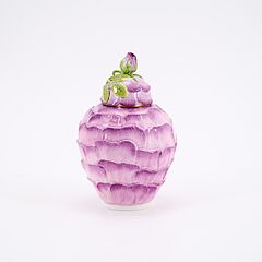 Meissen - Teedose in Form einer Rosenbluete, 65760-16, Van Ham Kunstauktionen