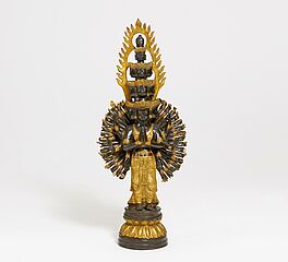 Der tausendarmige und elfkoepfige Sahasrabhuja Lokeshvara, 64492-7, Van Ham Kunstauktionen