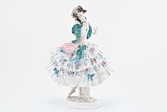 Meissen - Pierrot und Chiarina aus dem Russischen Ballett, 75074-73, Van Ham Kunstauktionen