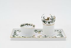 Meissen - Raucherset Jaegerlatein, 75071-4, Van Ham Kunstauktionen