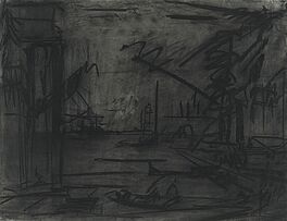 Joerg Ernert - Nach Lorrain - Hafen mit Einschiffung der Koenigin von Saba 2 Fassung, 300001-1254, Van Ham Kunstauktionen