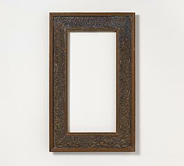 Rahmen mit floralem Stuckfries, polychrom gefasst, 81858-23, Van Ham Kunstauktionen